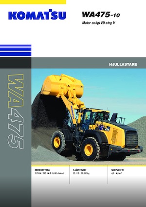 व्हील लोडर Komatsu WA475-10E0