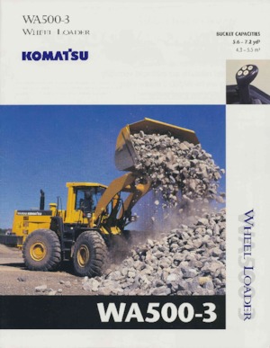 व्हील लोडर Komatsu WA500-3