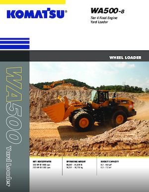 व्हील लोडर Komatsu WA500-8 YL