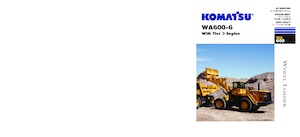 व्हील लोडर Komatsu WA600-6