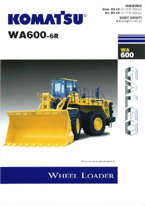 व्हील लोडर Komatsu WA600-6R