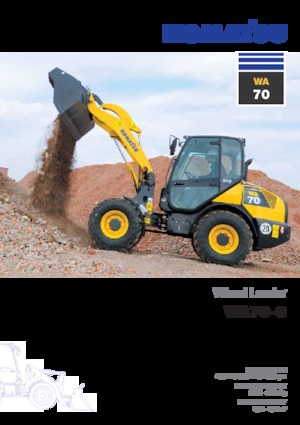 व्हील लोडर Komatsu WA70-6