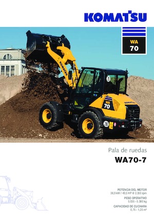 व्हील लोडर Komatsu WA70-7 