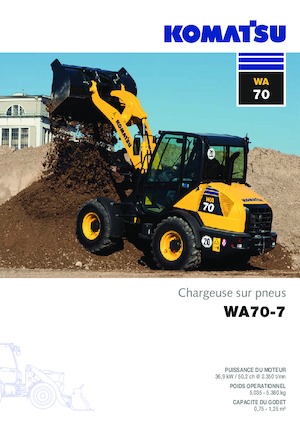 व्हील लोडर Komatsu WA70-7 