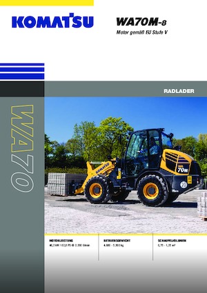 व्हील लोडर Komatsu WA70M-8E0