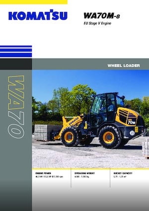 व्हील लोडर Komatsu WA70M-8E0