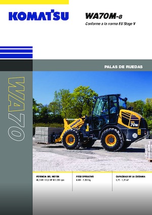 व्हील लोडर Komatsu WA70M-8E0