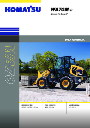 व्हील लोडर Komatsu WA70M-8E0