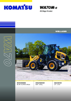 व्हील लोडर Komatsu WA70M-8E0