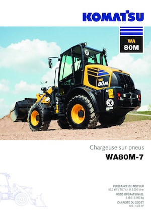 व्हील लोडर Komatsu WA80M-7