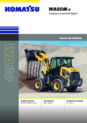 व्हील लोडर Komatsu WA80M-8E0