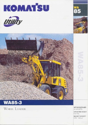 व्हील लोडर Komatsu WA85-3