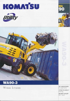 व्हील लोडर Komatsu WA90-3