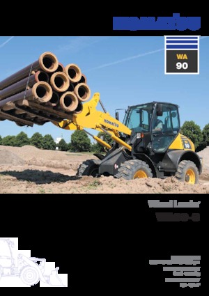 व्हील लोडर Komatsu WA90-6
