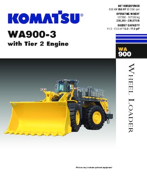 व्हील लोडर Komatsu WA900-3