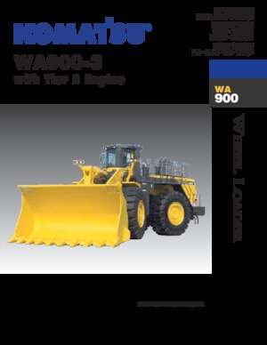 व्हील लोडर Komatsu WA900-3