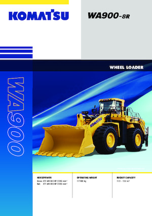 व्हील लोडर Komatsu WA900-8R