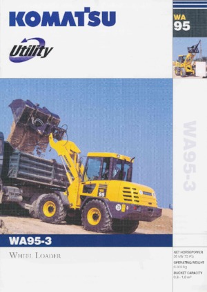 व्हील लोडर Komatsu WA95-3