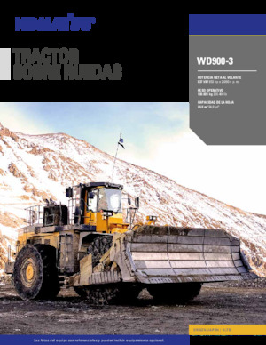 व्हील डोज़र Komatsu WD900-3A