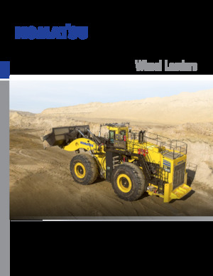 व्हील लोडर Komatsu WE1350