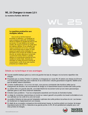 व्हील लोडर Wacker Neuson WL25