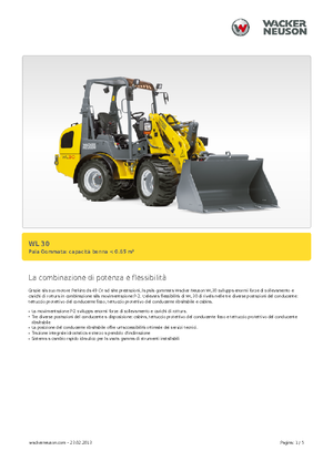 व्हील लोडर Wacker Neuson WL 30