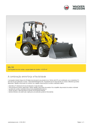 व्हील लोडर Wacker Neuson WL 30