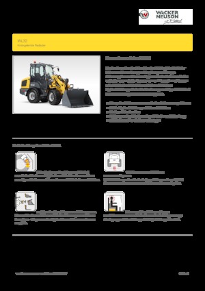 व्हील लोडर Wacker Neuson WL32