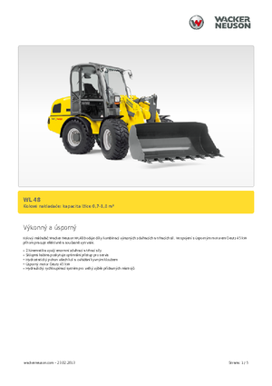 व्हील लोडर Wacker Neuson WL 48