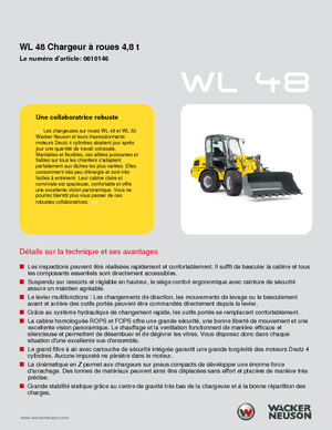 व्हील लोडर Wacker Neuson WL 48