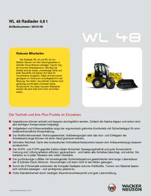 व्हील लोडर Wacker Neuson WL 48