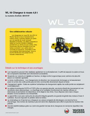 व्हील लोडर Wacker Neuson WL 50