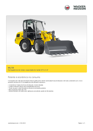 व्हील लोडर Wacker Neuson WL 50