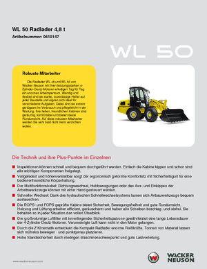 व्हील लोडर Wacker Neuson WL 50