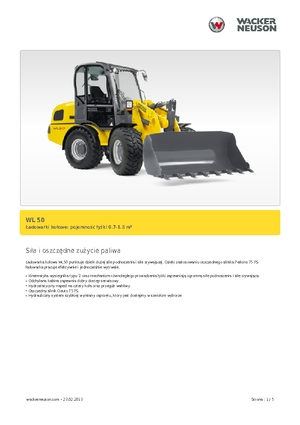 व्हील लोडर Wacker Neuson WL 50