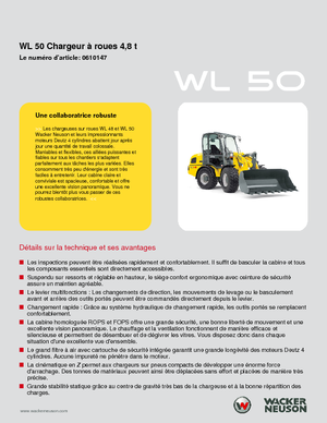 व्हील लोडर Wacker Neuson WL 50