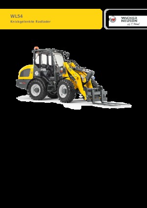 व्हील लोडर Wacker Neuson WL54
