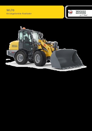 व्हील लोडर Wacker Neuson WL70