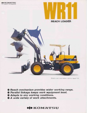 व्हील लोडर Komatsu WR 11