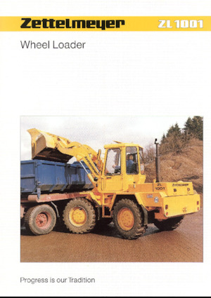 व्हील लोडर Zettelmeyer ZL 1001