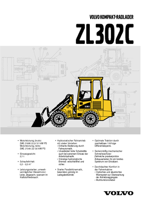 व्हील लोडर Volvo ZL 302 C Pro