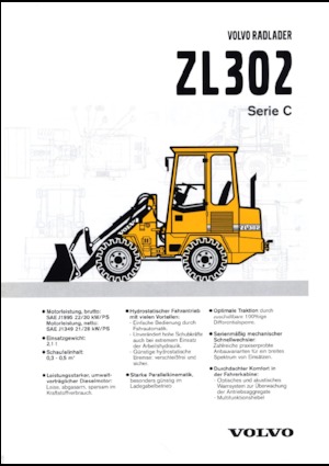 व्हील लोडर Volvo ZL 302