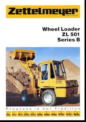 व्हील लोडर Zettelmeyer ZL 501 B