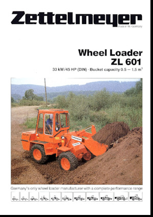 व्हील लोडर Zettelmeyer ZL 601