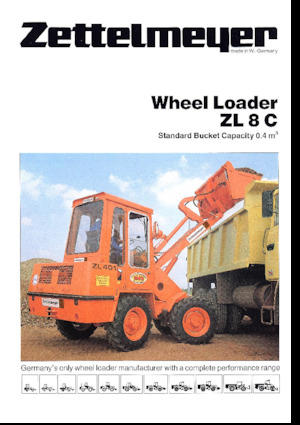 व्हील लोडर Zettelmeyer ZL 8 C