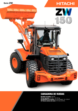 व्हील लोडर Hitachi ZW 150