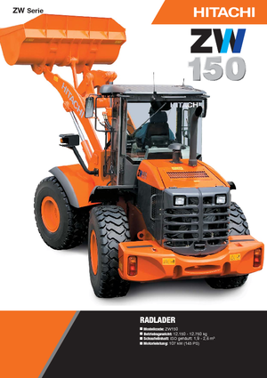 व्हील लोडर Hitachi ZW 150