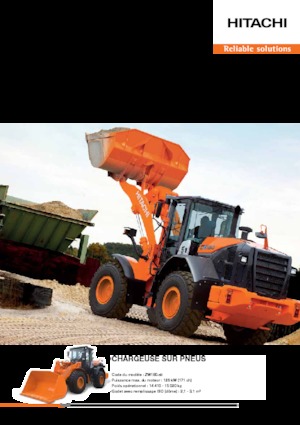 व्हील लोडर Hitachi ZW 180-5