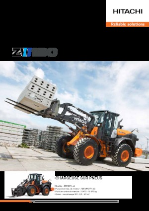 व्हील लोडर Hitachi ZW 180-5 PL