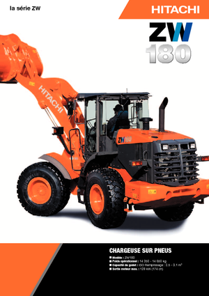 व्हील लोडर Hitachi ZW 180